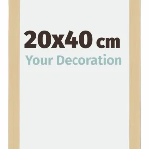 Bilderrahmen 20x40 cm - Ahorn Dekor - MDF - Mura