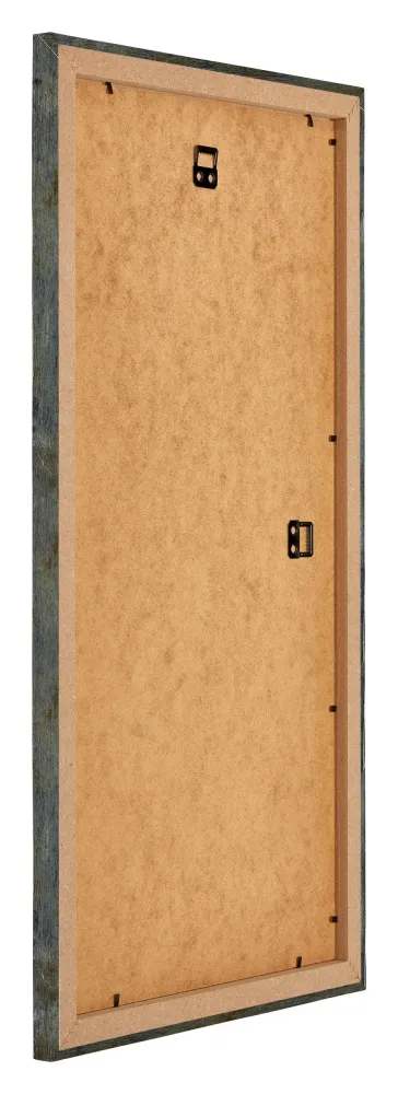Bilderrahmen 20x40 cm - Blau Gold Meliert - MDF - Mura