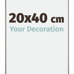 Bilderrahmen 20x40 cm - Champagner - Kunststoff - Evry