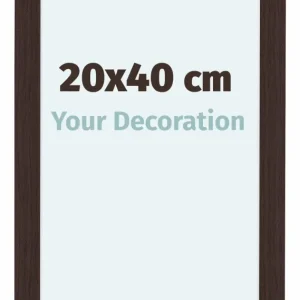 Bilderrahmen 20x40 cm - Eiche Dunkel - MDF - Como