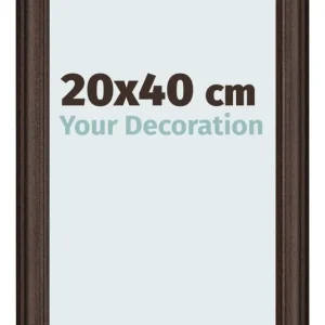 Bilderrahmen 20x40 cm - Eiche Dunkel - MDF - Lazio