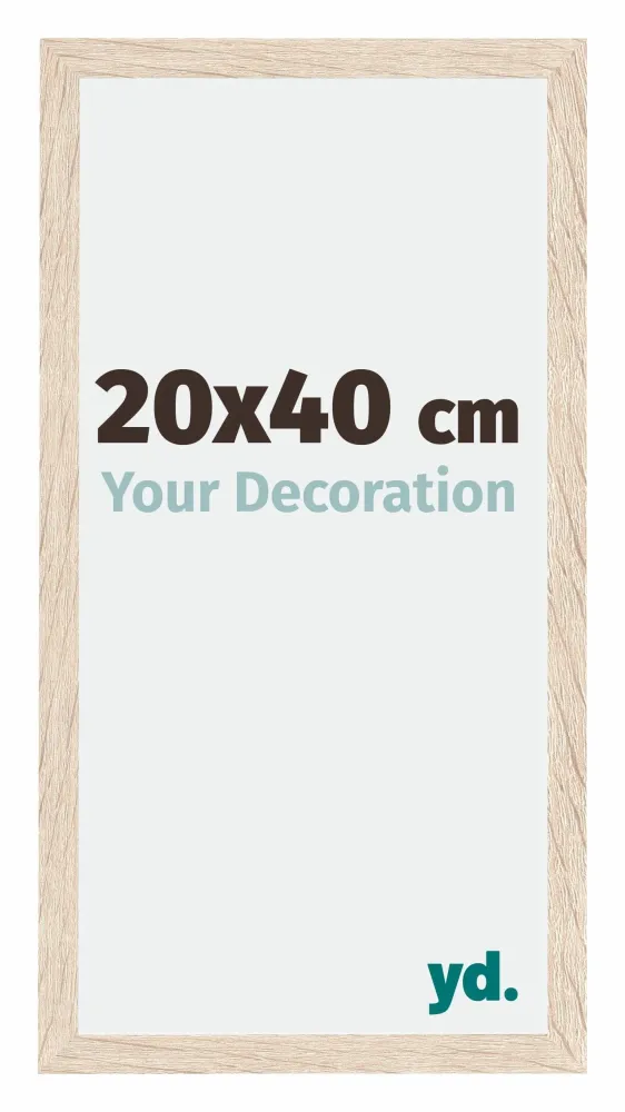 Bilderrahmen 20x40 cm - Eiche - MDF - Catania