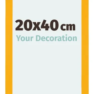 Bilderrahmen 20x40 cm - Gelb - MDF - Mura