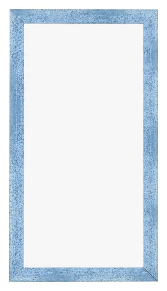 Bilderrahmen 20x40 cm - Hellblau Gewischt - MDF - Pisa