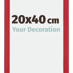Bilderrahmen 20x40 cm - Rot - MDF - Mura