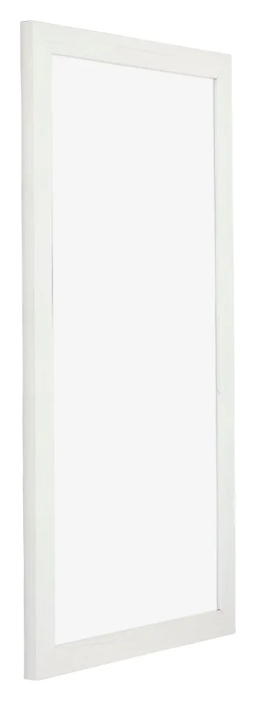 Bilderrahmen 20x40 cm - Weiss Gemasert - MDF - Mura