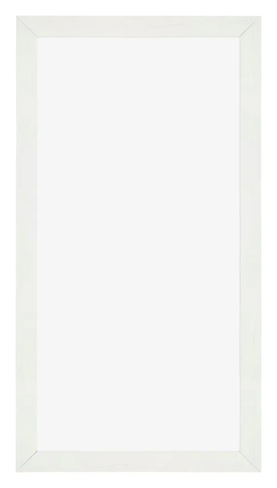 Bilderrahmen 20x40 cm - Weiss Gemasert - MDF - Mura