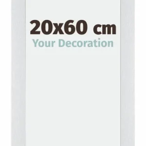 Bilderrahmen 20x60 cm - Aluminium - Gebürstet - MDF - Mura