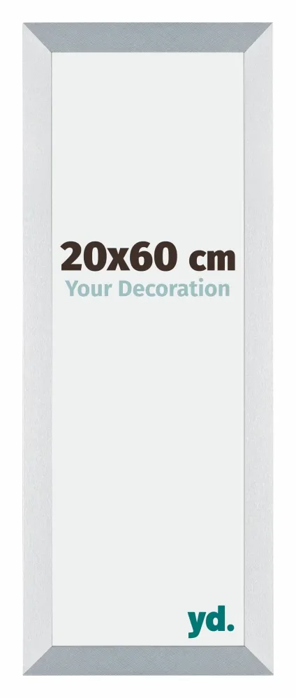 Bilderrahmen 20x60 cm - Aluminium - Gebürstet - MDF - Mura