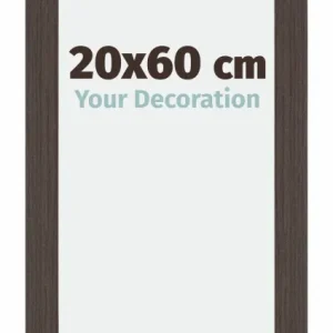 Bilderrahmen 20x60 cm - Eiche Dunkel - MDF - Mura