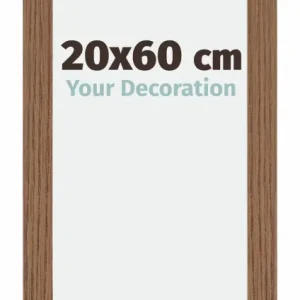 Bilderrahmen 20x60 cm - Eiche Rustikal - MDF - Mura
