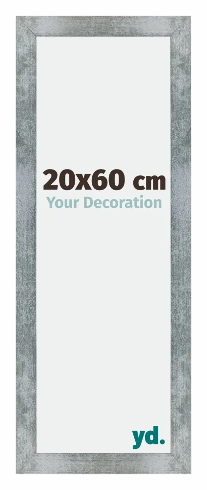 Bilderrahmen 20x60 cm - Eisen Gewischt - MDF - Mura