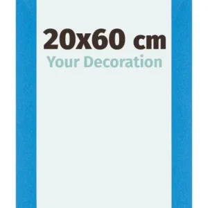Bilderrahmen 20x60 cm - Hellblau - MDF - Mura