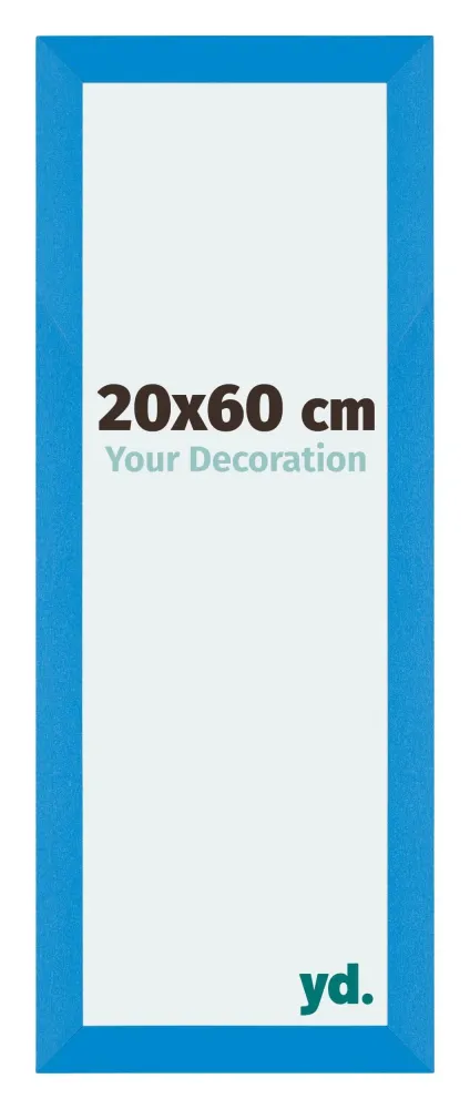 Bilderrahmen 20x60 cm - Hellblau - MDF - Mura