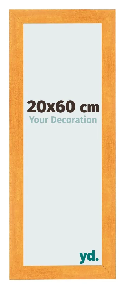 Bilderrahmen 20x60 cm - Orange - MDF - Pisa