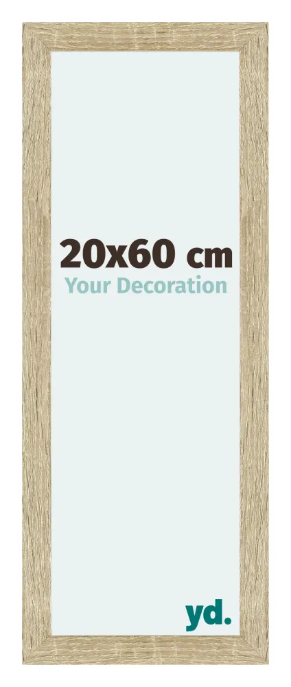 Bilderrahmen 20x60 cm - Sonoma Eiche - MDF - Mura