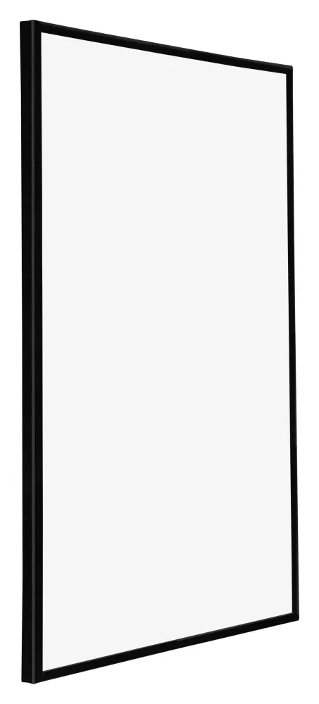 Bilderrahmen A4 - 21x29,7 cm - DIN A4 Schwarz Hochglanz - Kunststoff - Annecy
