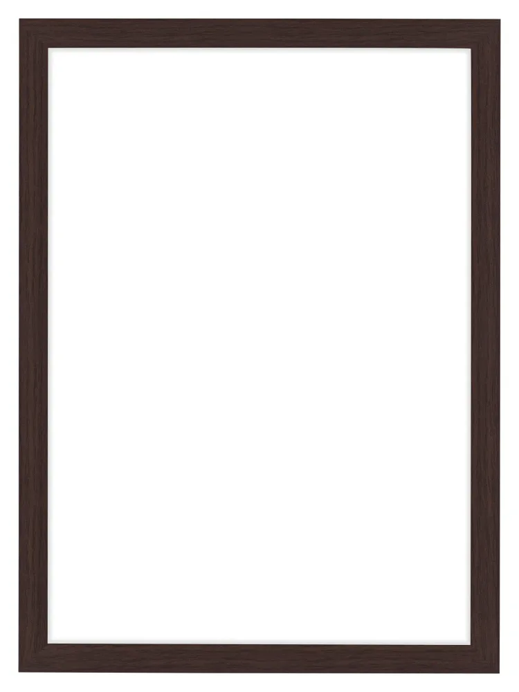 Bilderrahmen A4 - 21x29,7 cm - Eiche Dunkel - MDF - Como