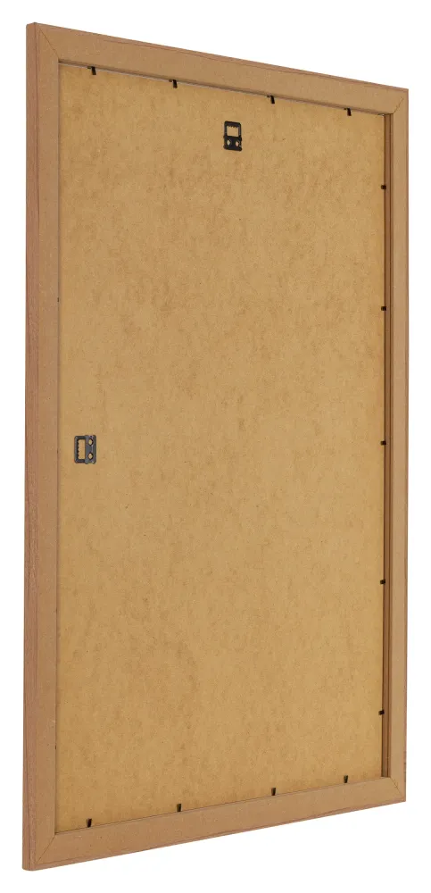 Bilderrahmen A4 - 21x29,7 cm - Nussbaum Hell - MDF - Como