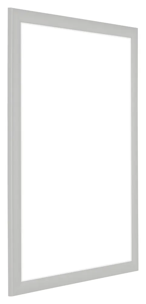Bilderrahmen A4 - 21x29,7 cm - Weiß Gemasert - MDF - Como