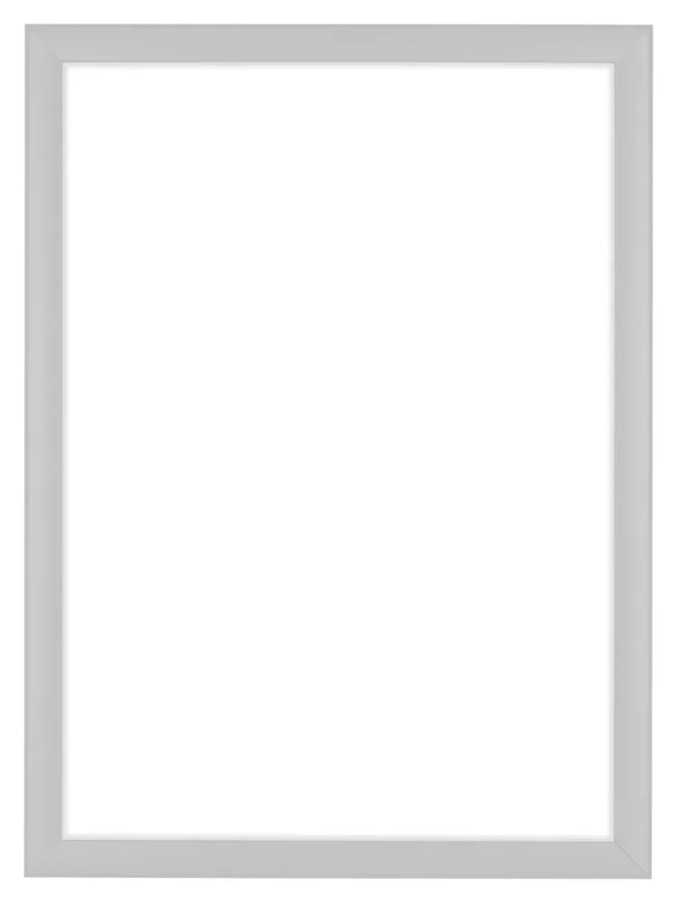 Bilderrahmen A4 - 21x29,7 cm - Weiß Hochglanz - MDF - Como