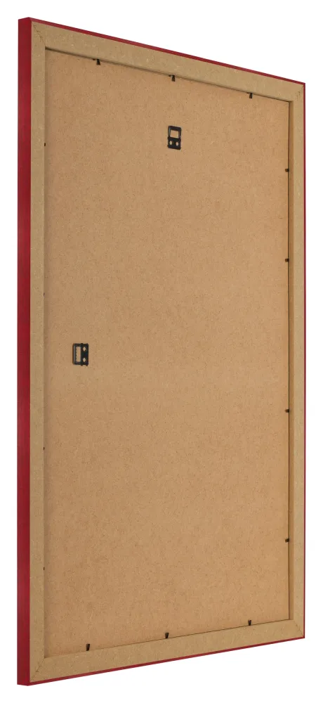 Bilderrahmen A4 - 21x29,7 cm - Weinrot Gewischt - MDF - Pisa