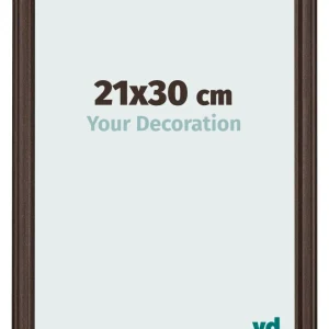 Bilderrahmen 21x30 cm - Eiche Dunkel - MDF - Lazio