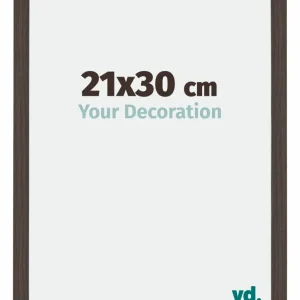 Bilderrahmen 21x30 cm - Eiche Dunkel - MDF - Mura