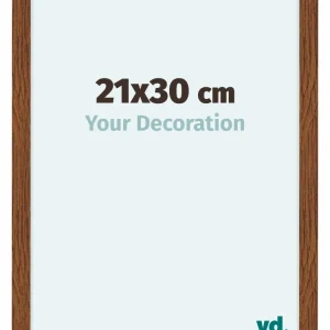 Bilderrahmen 21x30 cm - Eiche Rustikal - MDF - Como