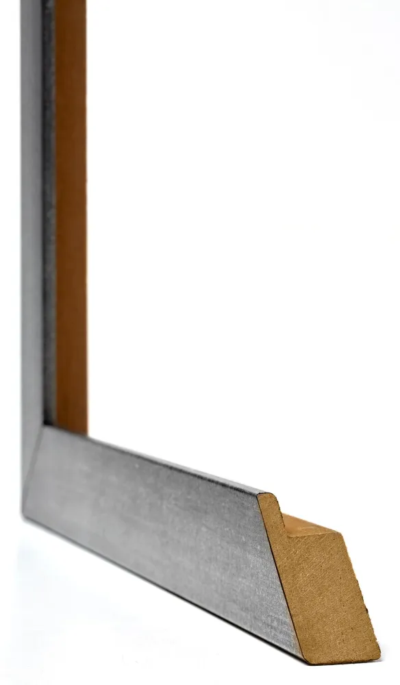 Bilderrahmen 21x30 cm - Grau Gewischt - MDF - Mura