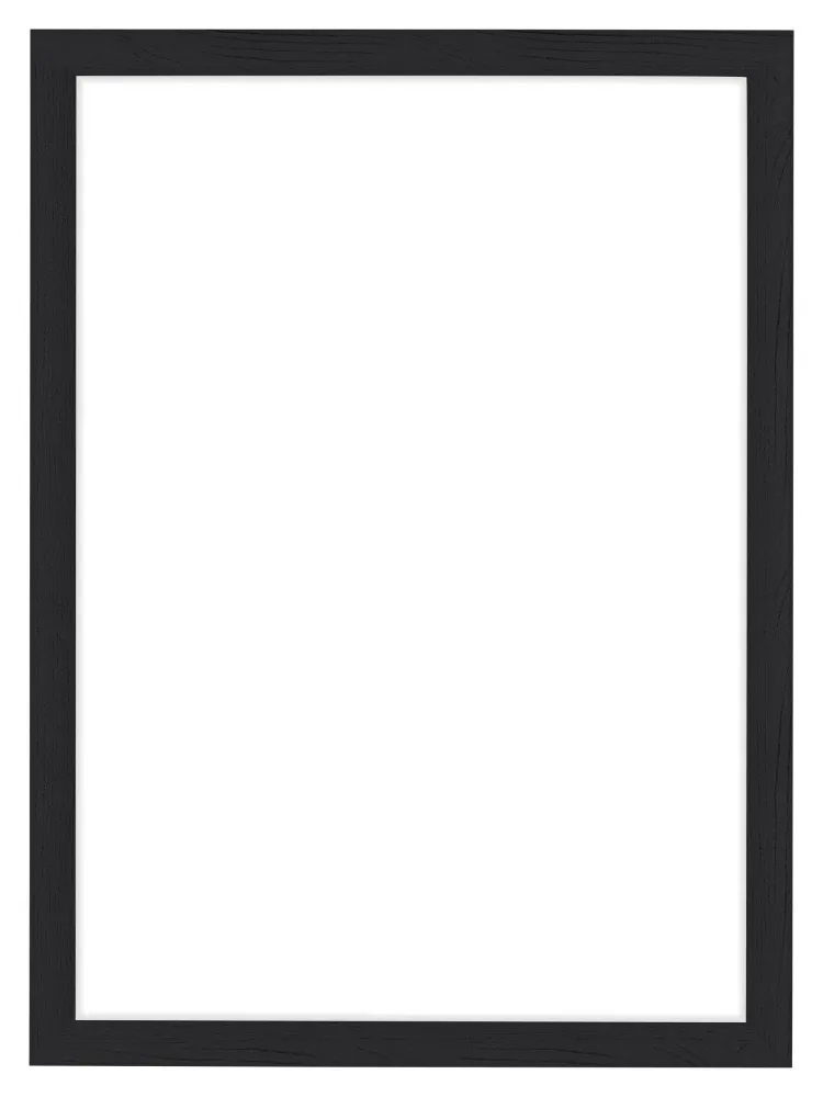 Bilderrahmen 21x30 cm - Schwarz Gemasert - MDF - Como