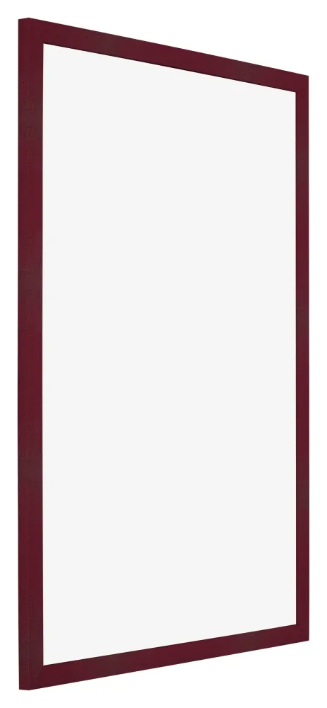 Bilderrahmen 21x30 cm - Weinrot Gewischt - MDF - Bologna