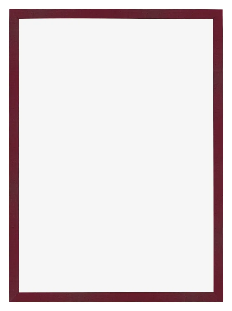 Bilderrahmen 21x30 cm - Weinrot Gewischt - MDF - Bologna