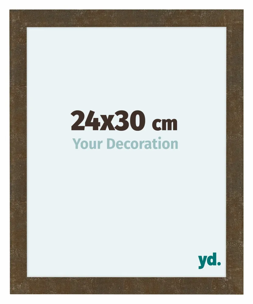 Bilderrahmen 24x30 cm - Gold Antik - MDF - Como