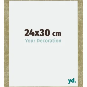 Bilderrahmen 24x30 cm - Gold Antik - MDF - Mura