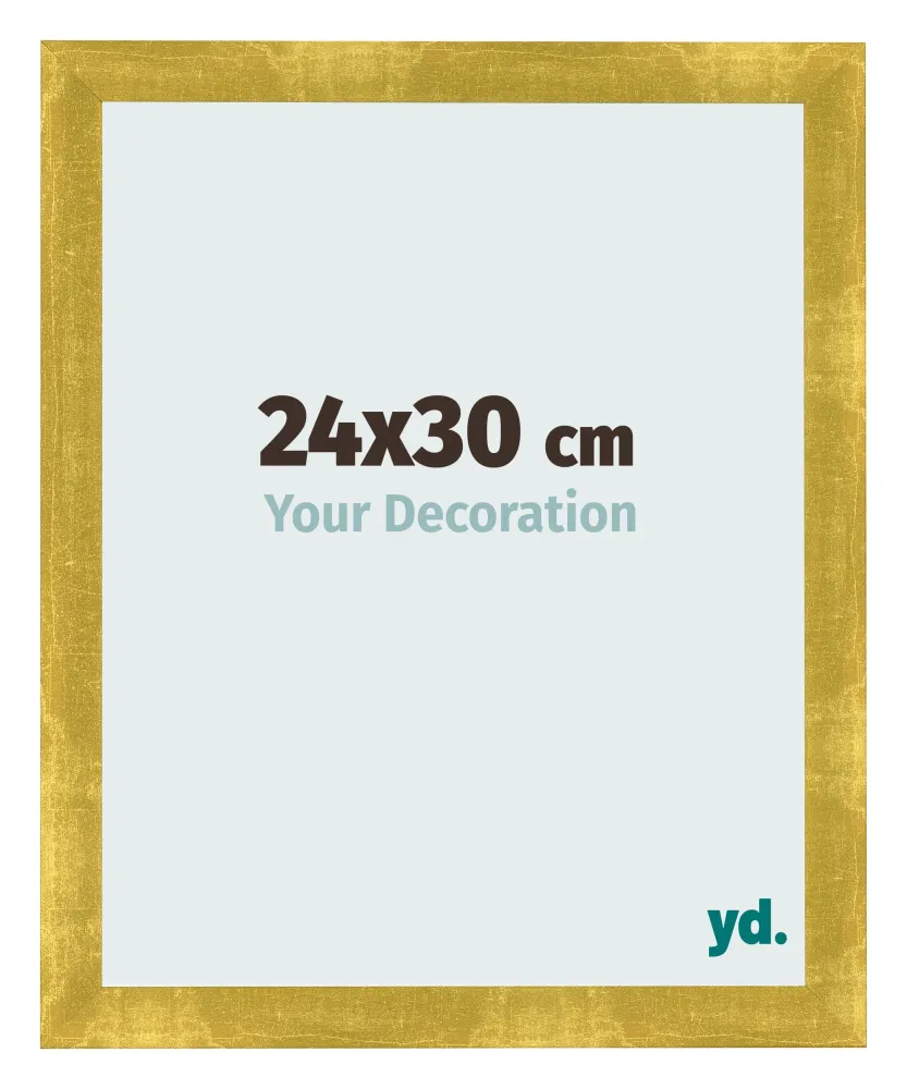 Bilderrahmen 24x30 cm - Gold Vintage - MDF - Pisa