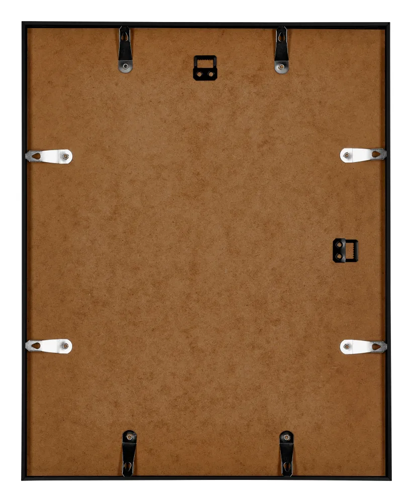 Bilderrahmen 24x30 cm - Schwarz Matt - Aluminium - Kent
