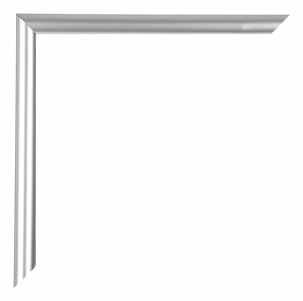 Bilderrahmen 24x30 cm - Silber - Kunststoff - Bordeaux