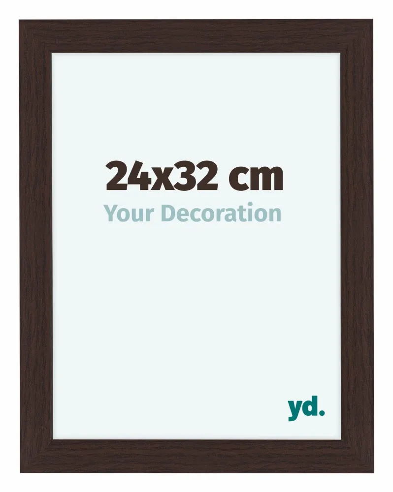 Bilderrahmen 24x32 cm - Eiche Dunkel - MDF - Como