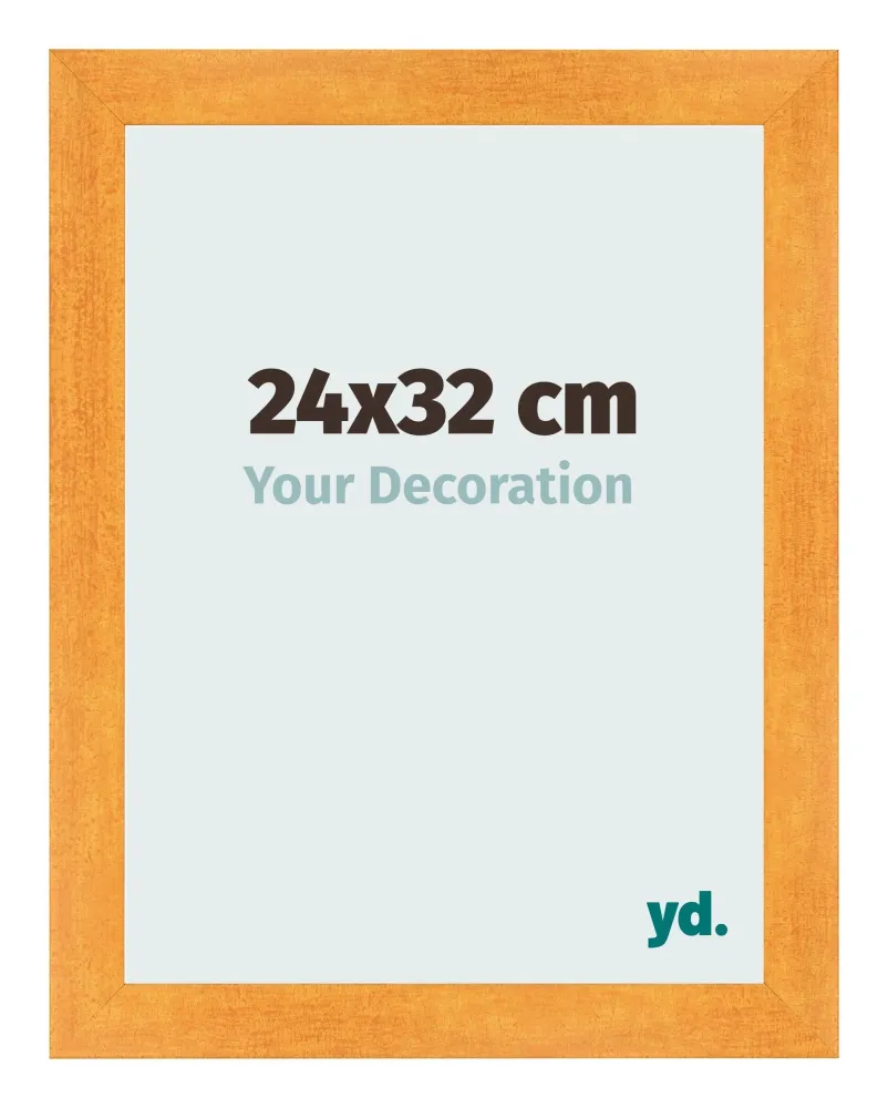 Bilderrahmen 24x32 cm - Orange - MDF - Pisa