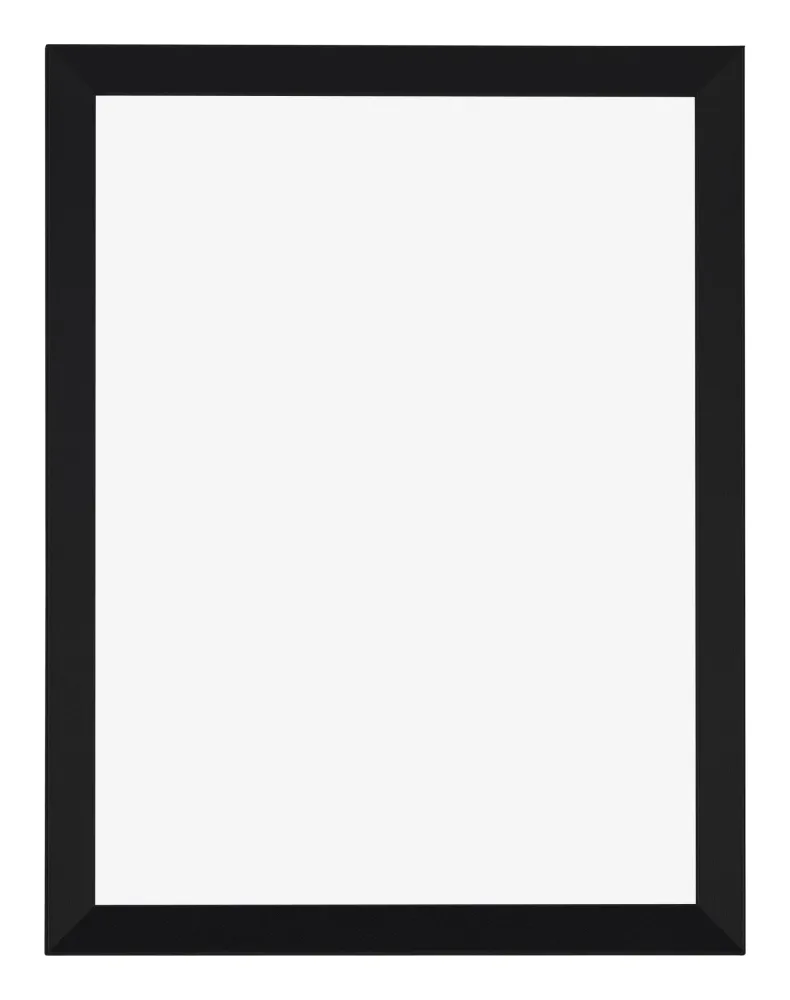 Bilderrahmen 24x32 cm - Schwarz Matt - MDF - Catania