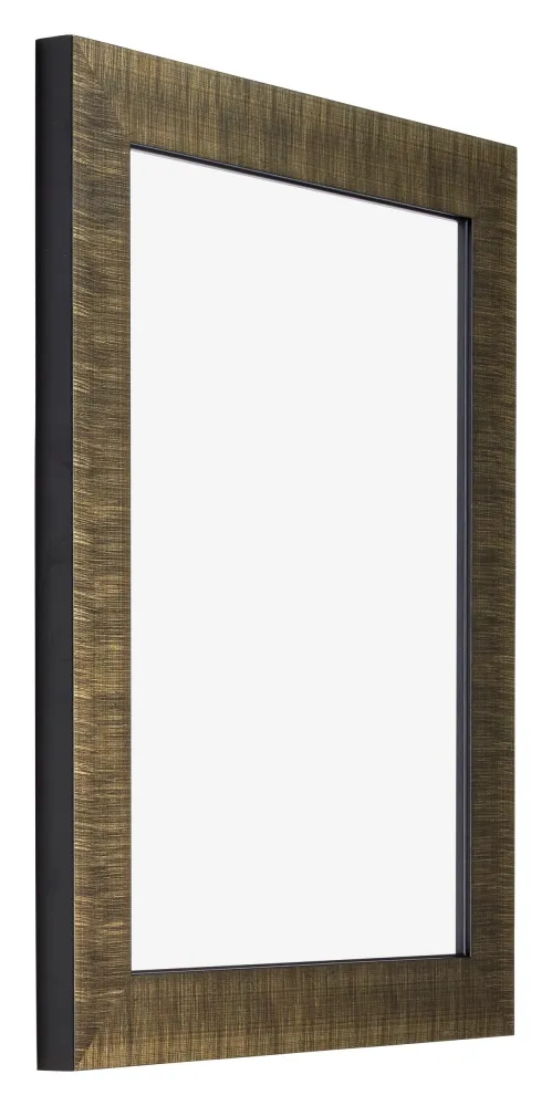 Bilderrahmen 24x32cm Champagner Gebürstet Holz Leeds