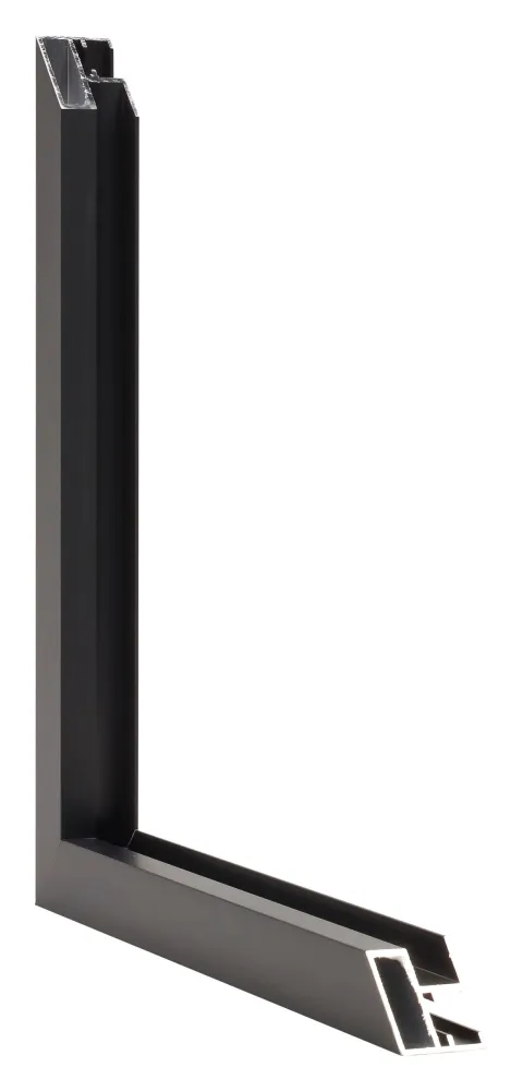 Bilderrahmen 24x32cm Schwarz Aluminium Virginia