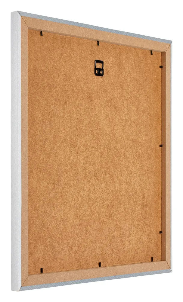 Bilderrahmen 25x25 cm - Aluminium - Gebürstet - MDF - Mura