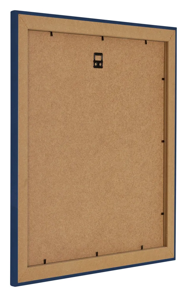 Bilderrahmen 25x25 cm - Dunkelblau Gewischt - MDF - Como