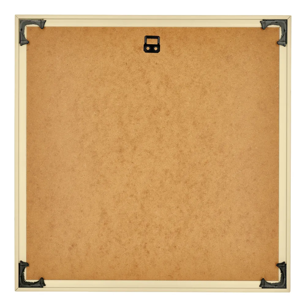 Bilderrahmen 25x25 cm - Gold - Kunststoff - Evry