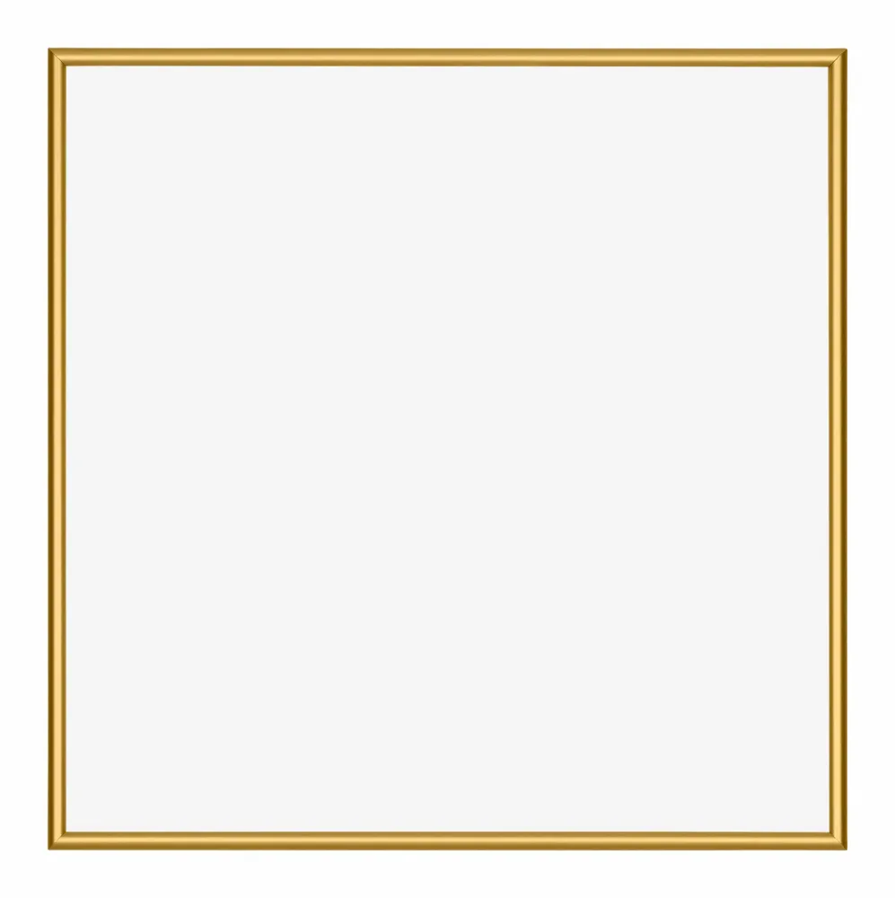 Bilderrahmen 25x25 cm - Goldglanz - Aluminium - New York