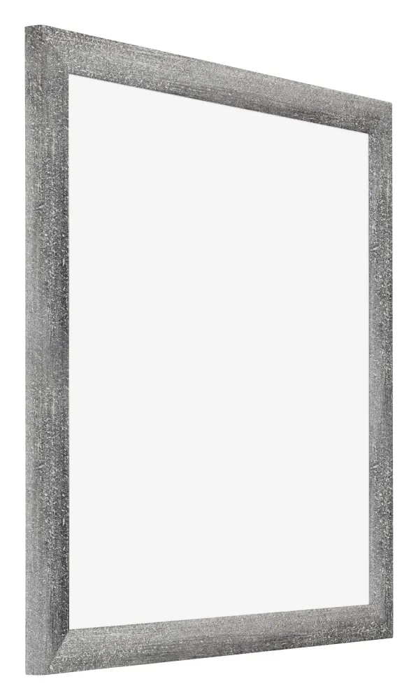 Bilderrahmen 25x25 cm - Grau Gewischt - MDF - Mura