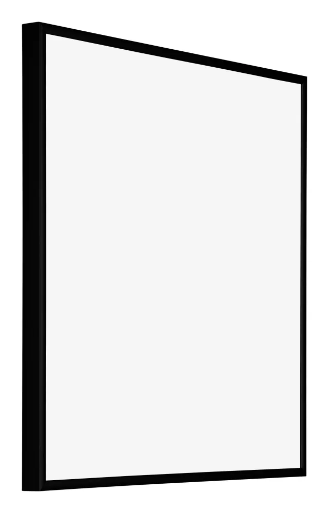 Bilderrahmen 25x25 cm - Schwarz Matt - Aluminium - Kent