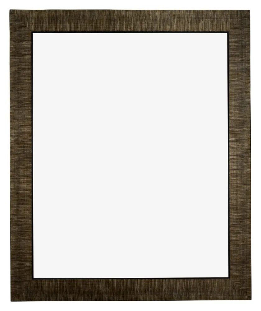 Bilderrahmen 25x30 cm - Champagner Gebürstet - Holz - Leeds